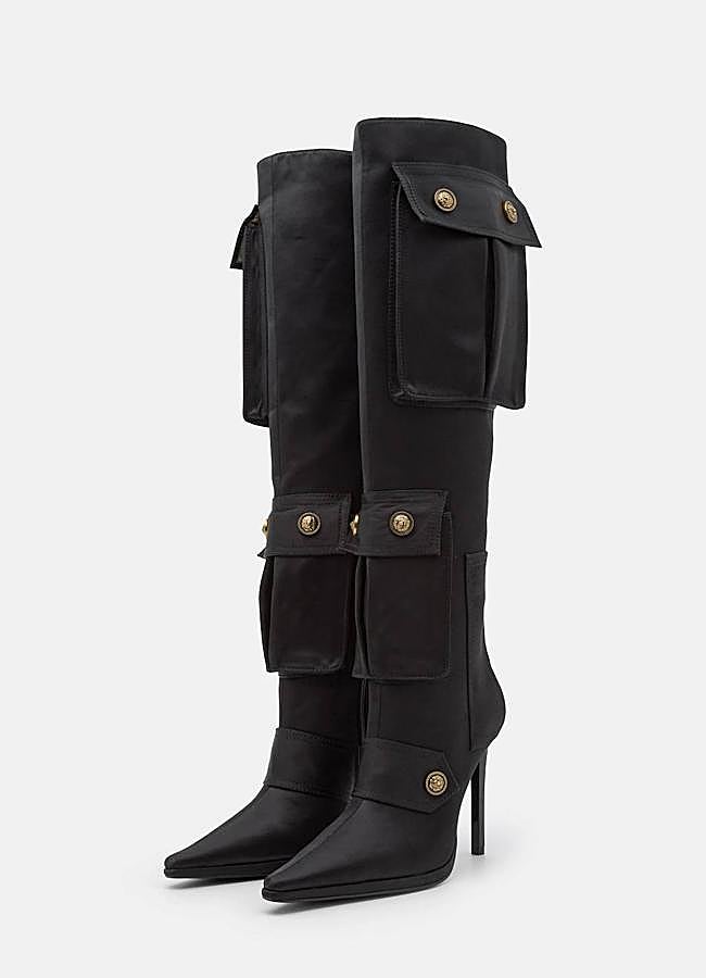 Imagen - Botas con bolsillos altas en negro