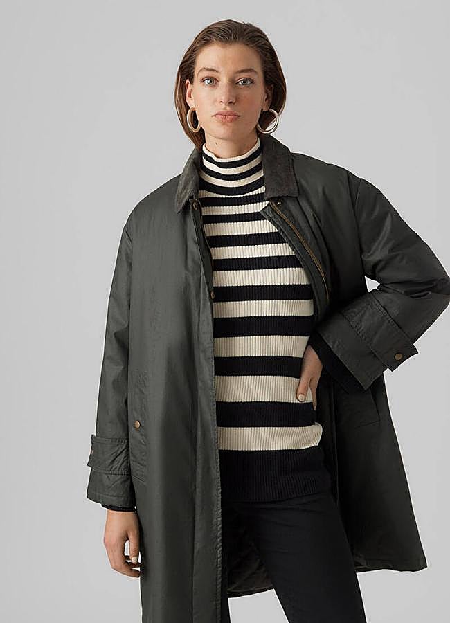 Imagen - Parka encerada oversize