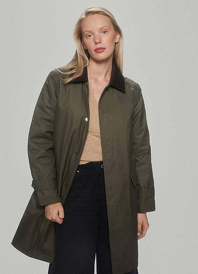 Imagen - Parka encerada midi