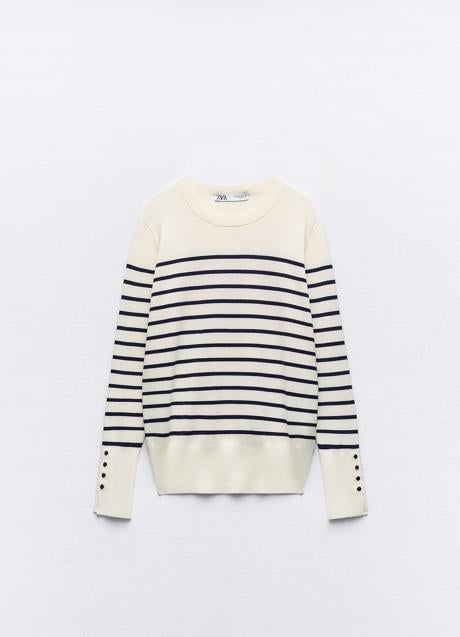 Imagen - Jersey de rayas de Zara (22,99 euros)