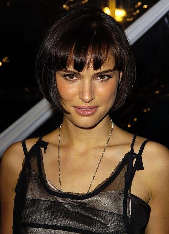 Imagen - Natalie Portman con flequillo en los años noventa. Foto: Pinterest.
