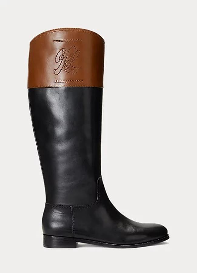 Imagen - Bota de montar Justine de piel bruñida de Ralph Lauren, 299 euros.