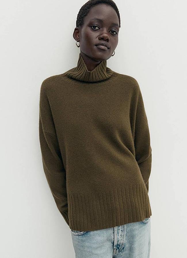 Imagen - Jersey cashmere con cuello alto