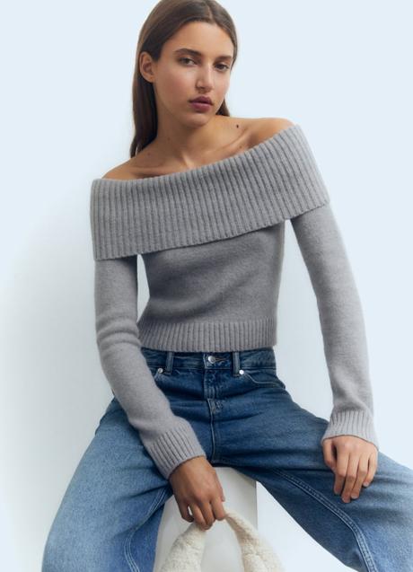 Imagen - Jersey con los hombros al aire de Pull & Bear (25,99 euros)