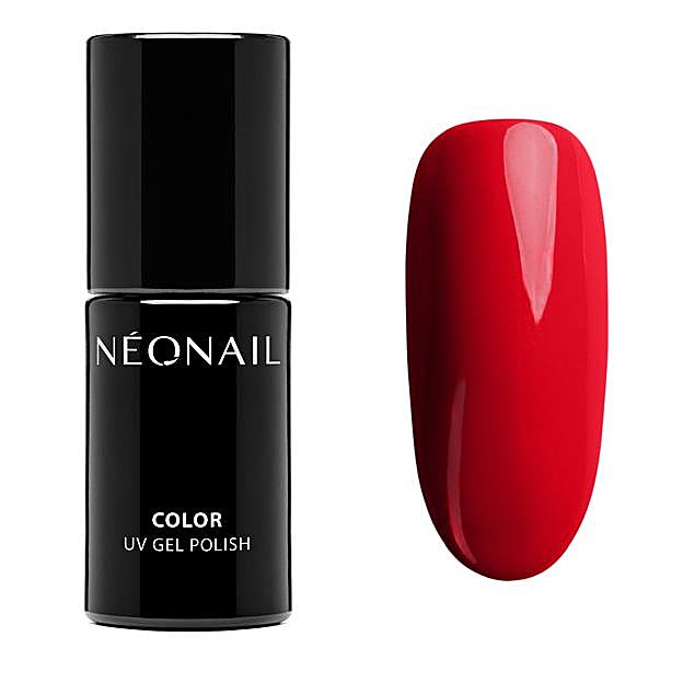 Esmalte de uñas en color rojo de Neonail.