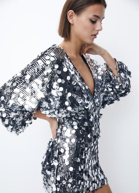 Imagen - Vestido de lentejuelas de Pull & Bear (45,99 euros)