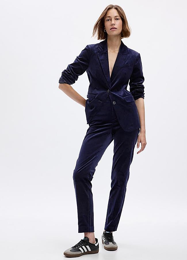 Imagen - Conjunto sastre en terciopelo azul de Gant. Foto: Gant.