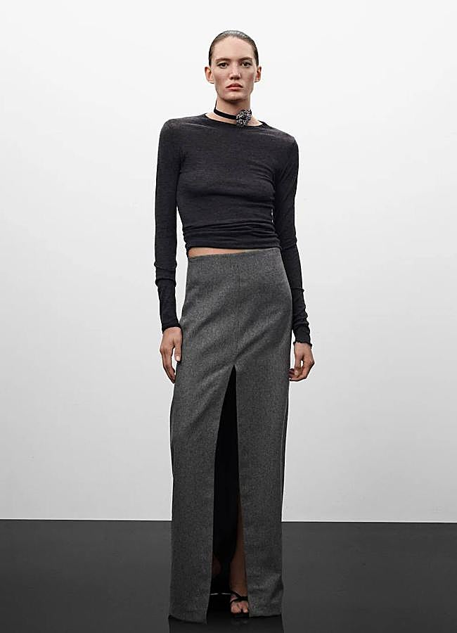 Imagen - Falda larga de sastrería