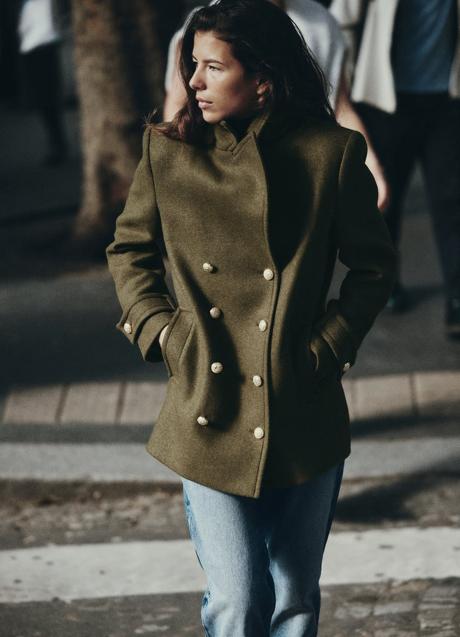 Imagen - Abrigo caqui de Zara (69,99 euros)