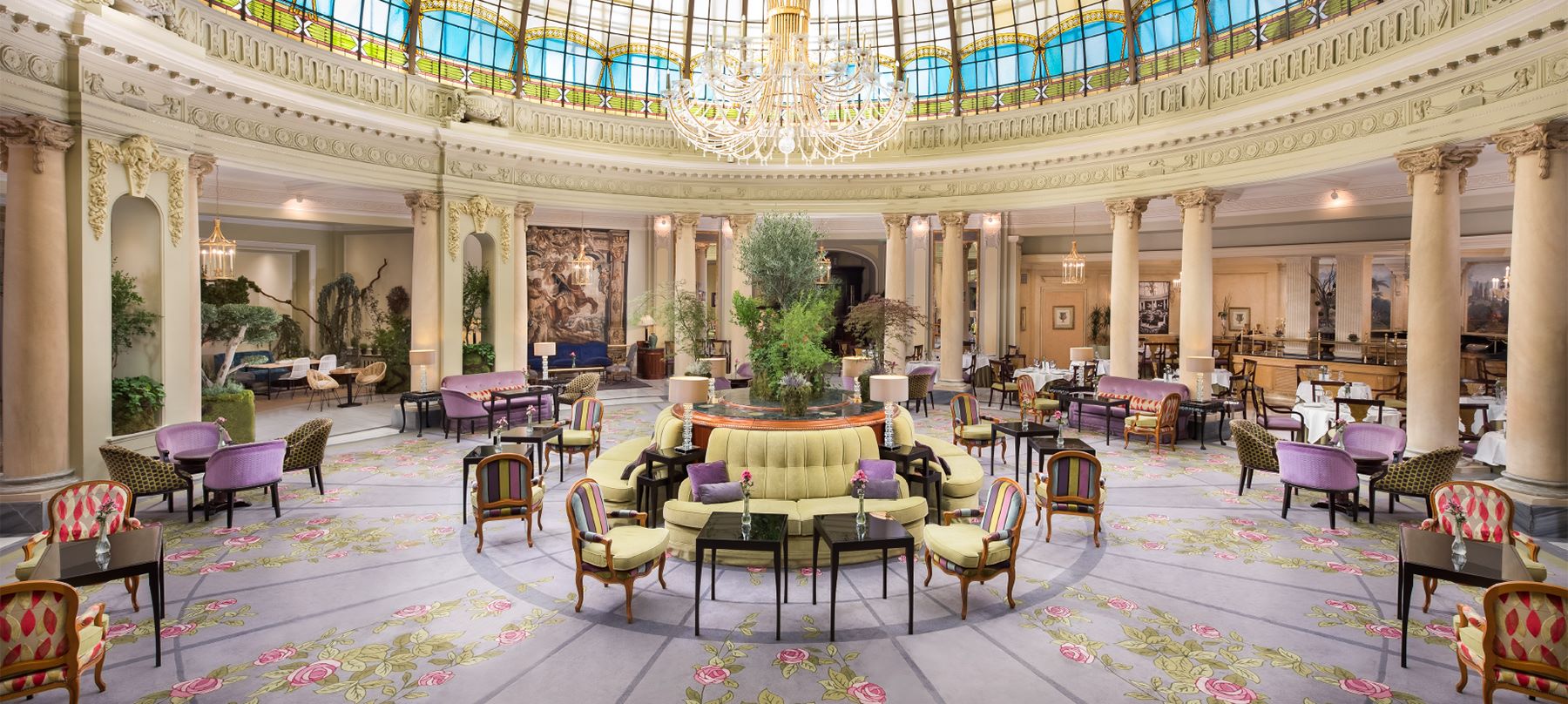 El restaurante del hotel Palace servirá un brunch especial en Navidad y Año Nuevo.