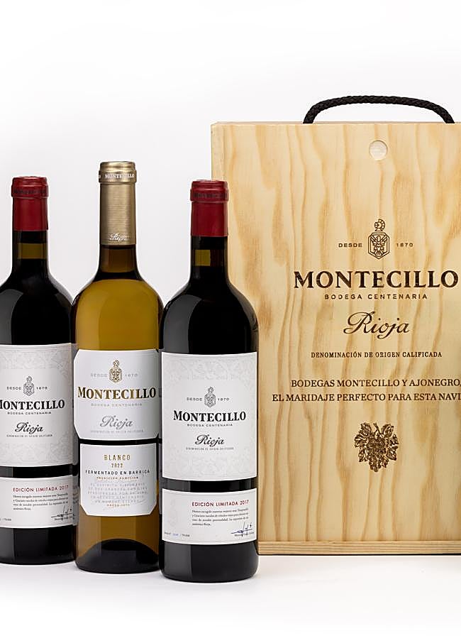 Imagen - La caja edición limitada de Montecillo y Ajonegro. /DR