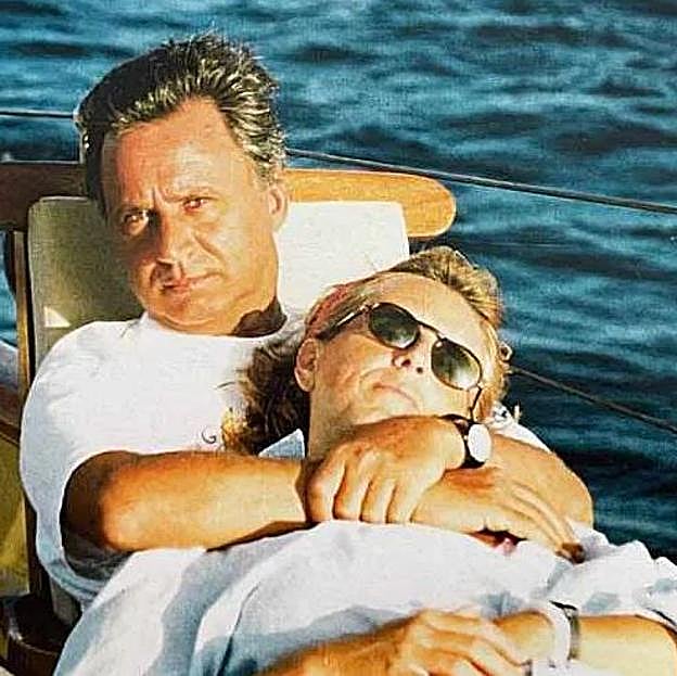 Mercedes Milá junto a José Sámano, en una imagen de las redes sociales de la presentadora. 