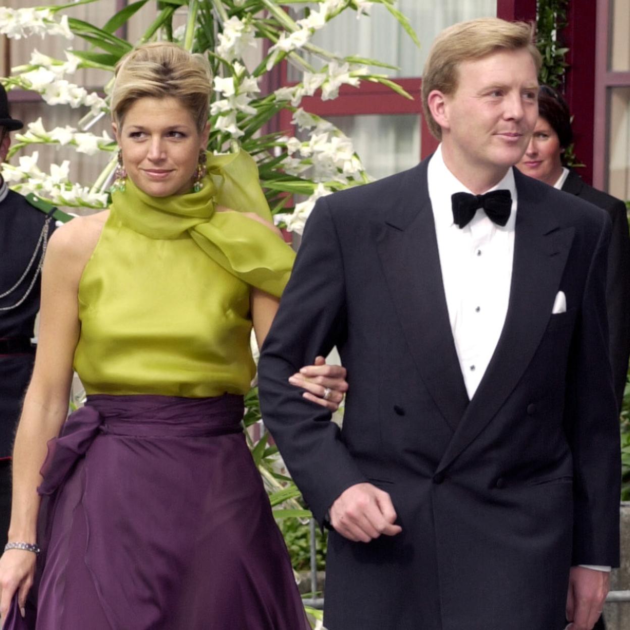 Máxima y Guillermo de Holanda en una imagen de 2002. 