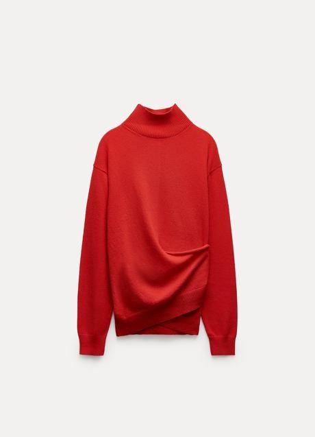 Imagen - Jersey rojo de Zara (130 euros)