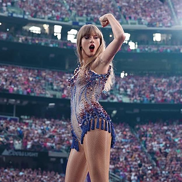 Taylor Swift, en un momento de su gira 'The Era's Tour'. 