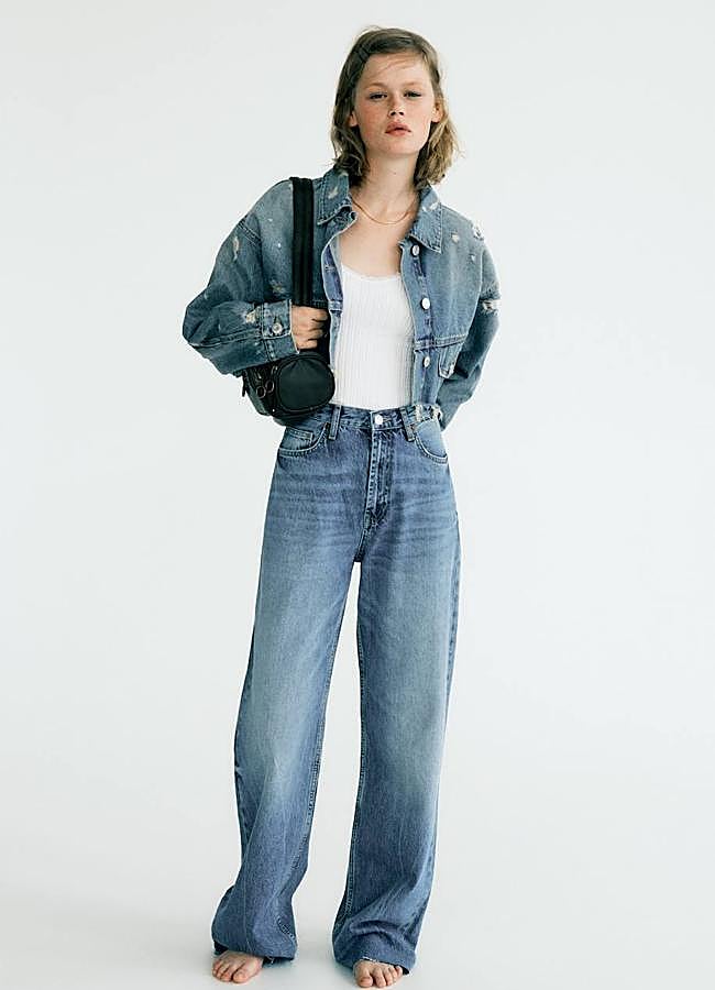 Imagen - Vaqueros anchos extra largos