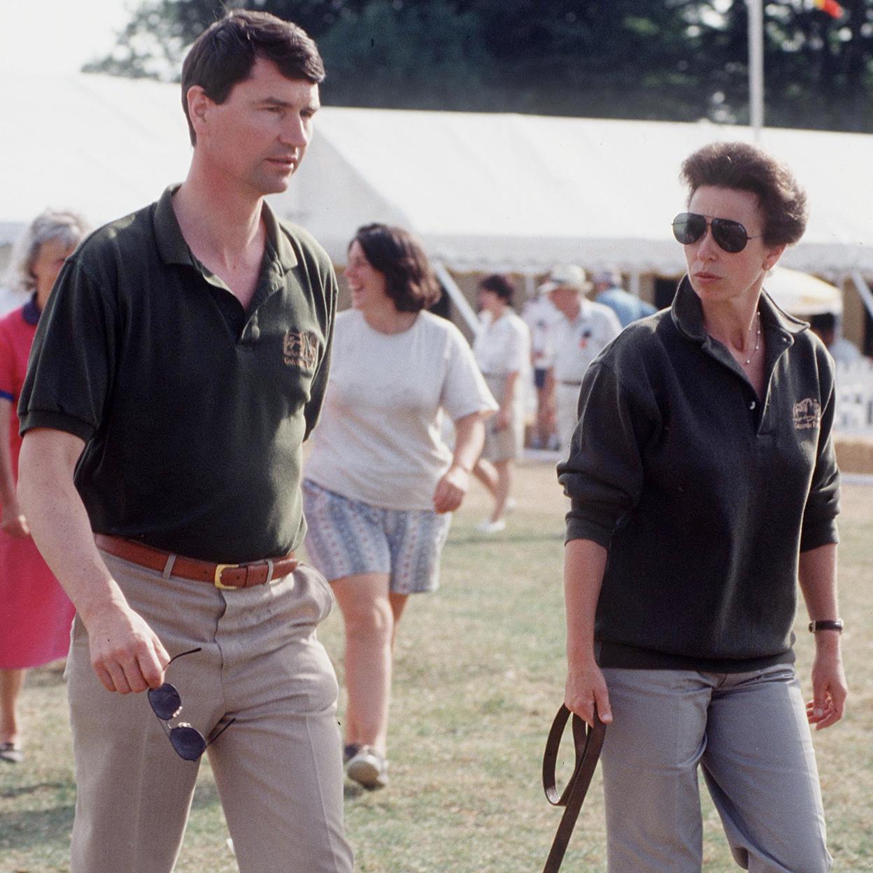 La princesa Ana en la apertura del Parlamento. 