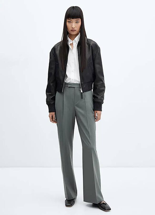 Imagen - Pantalón de traje con lana tipo straight