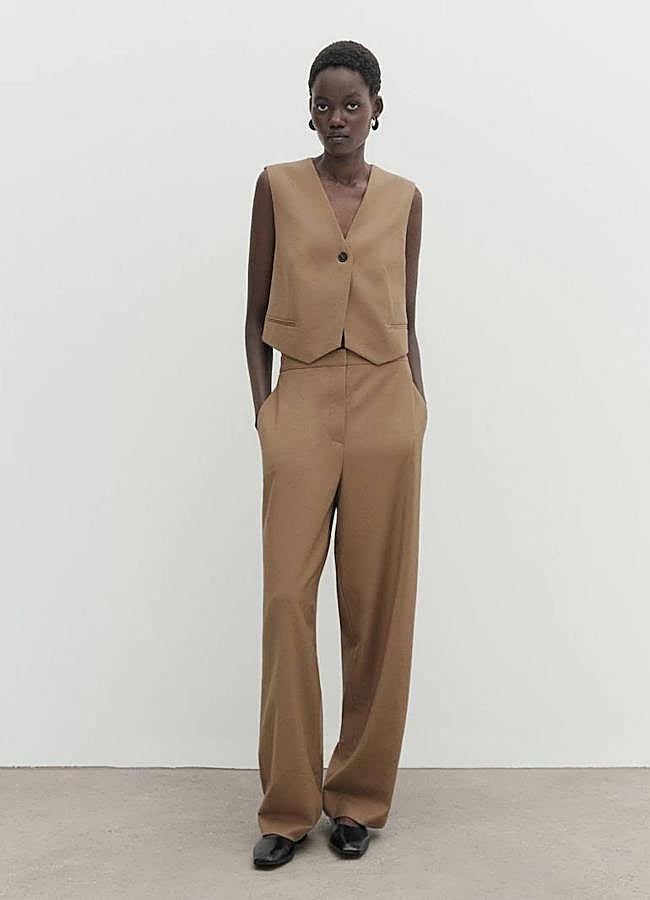 Imagen - Pantalón de traje con lana estilo barrel