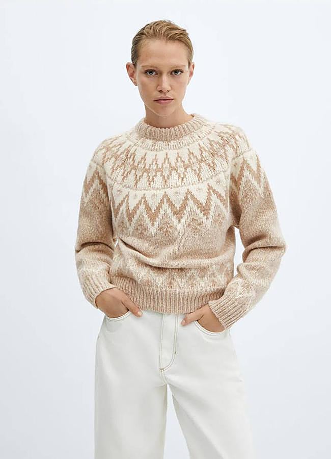 Imagen - Jersey grueso con print invernal