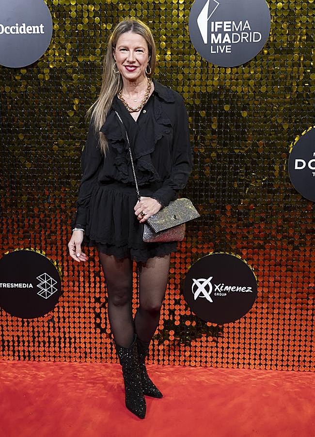 Imagen - Anne Igartiburu con un look negro. / GTRES