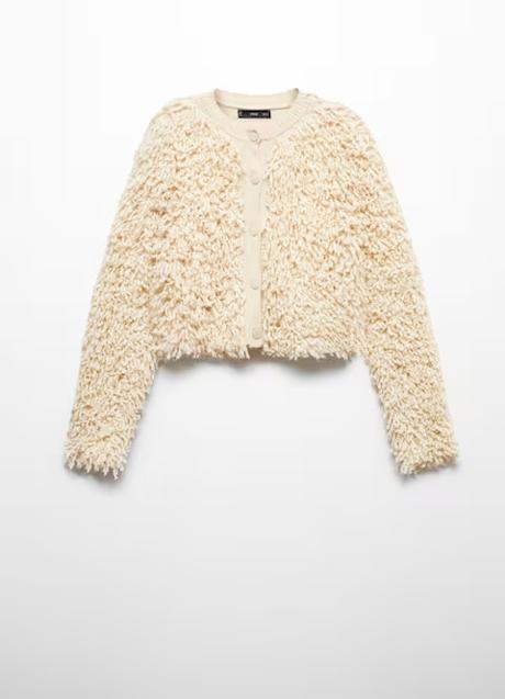 Imagen - Chaqueta de pelo rizado de Mango (59,99 euros)