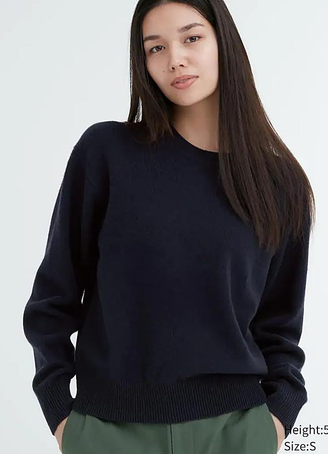 Imagen - Jersey de punto en lana 100% de Uniqlo. Foto: Uniqlo.