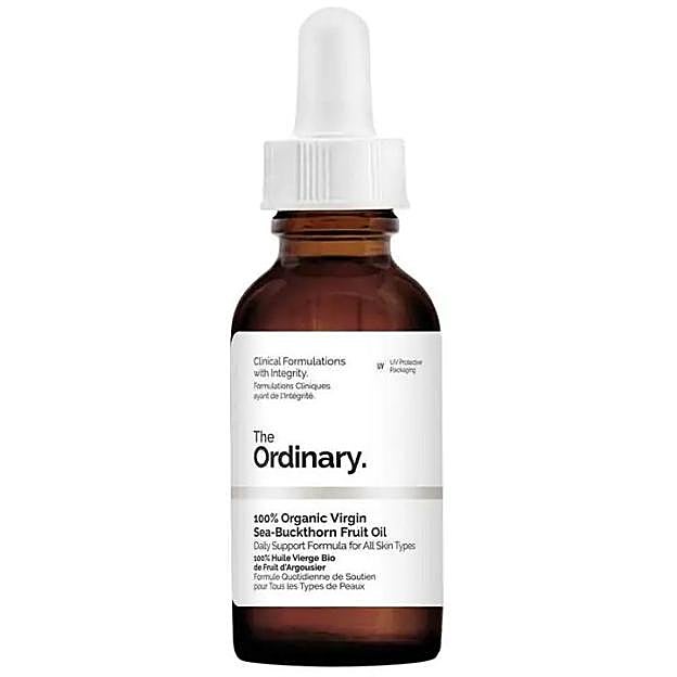 100% Organic Virgin Sea-Buckthorn Fruit Oil de The Ordinary.