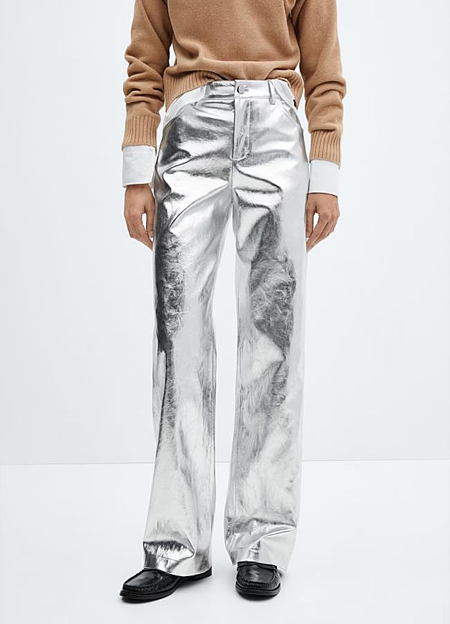 Imagen - Pantalones metalizados, 39,99 euros.