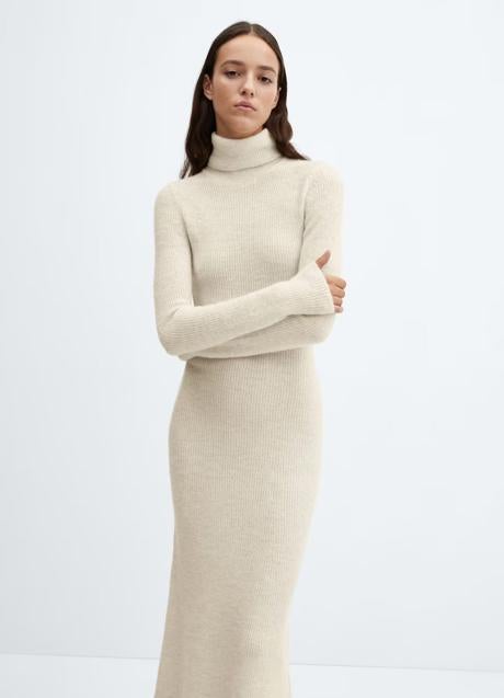 Imagen - Vestido de punto de Mango (49,99 euros)
