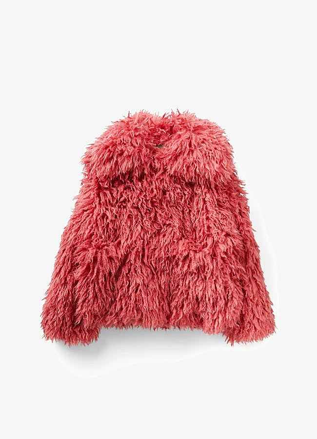 Imagen - Anorak corto de pelo de Benetton, 149 euros.