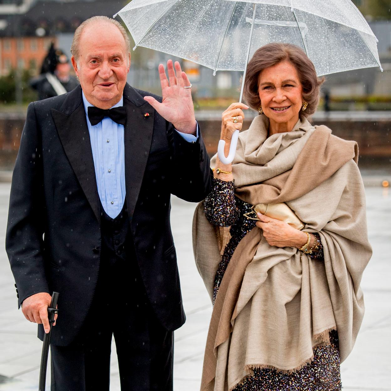 Don Juan Carlos y doña Sofía en una foto de archivo.
