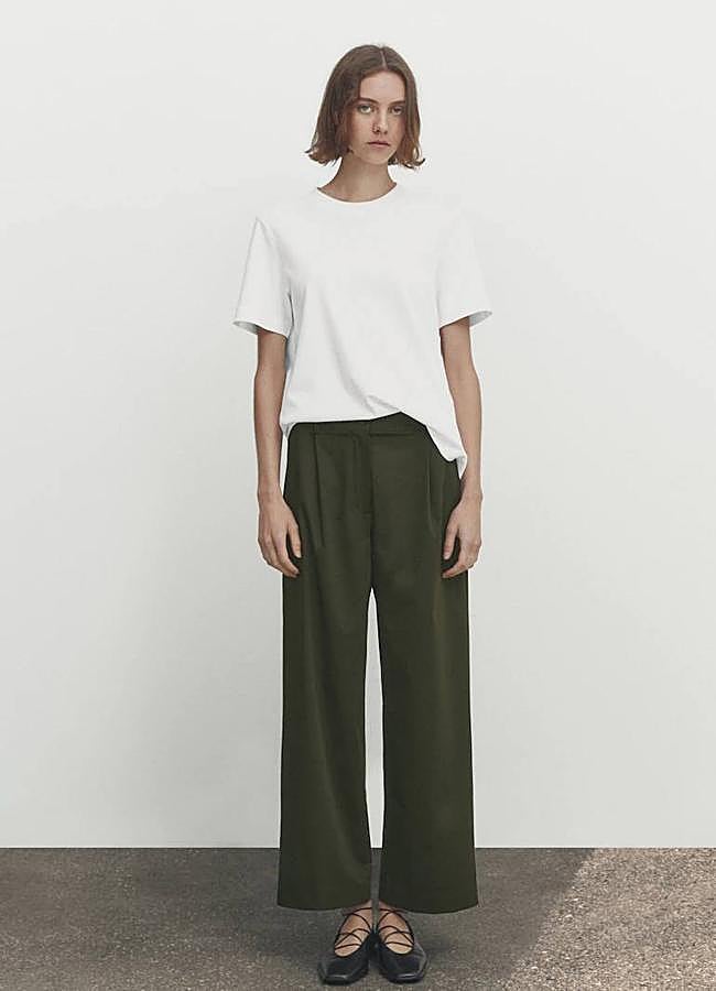 Imagen - Pantalon con pinzas crop