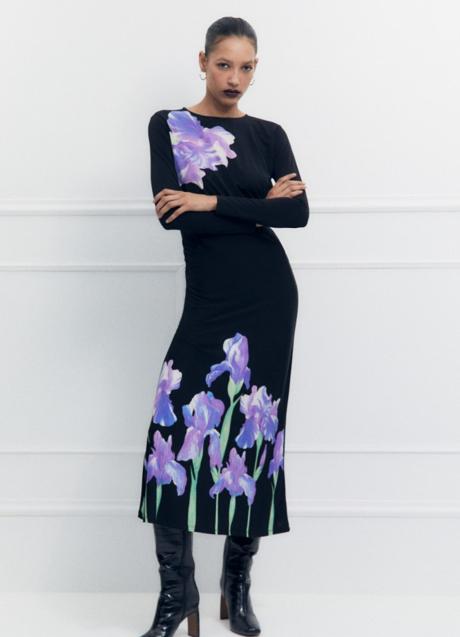 Imagen - Vestido con estampado de flores de Sfera (39,95 euros)