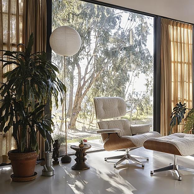 La Lounge Chair es una de las creaciones más conocidas de los Eames.