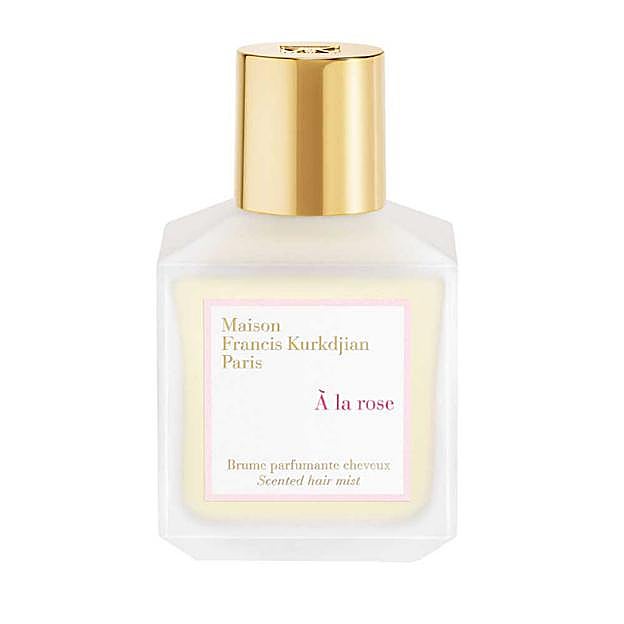 Bruma capilar Á la rose de francis kurkdjian disponible en Isolée.