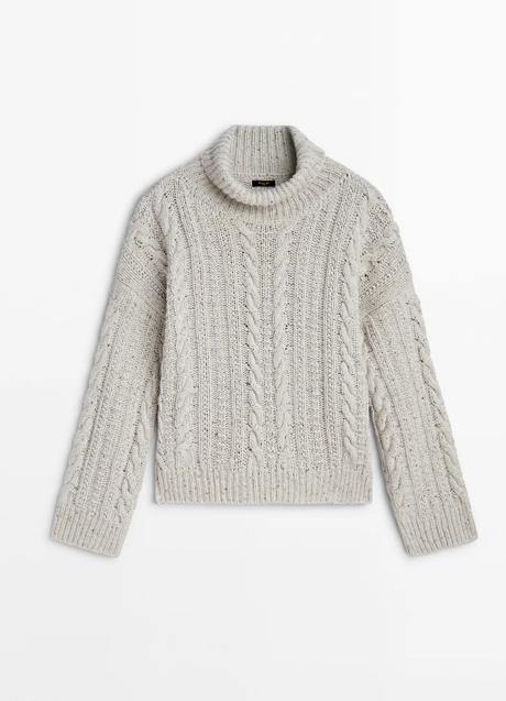 Imagen - Jersey con trenzas de Massimo Dutti (89,99 euros)