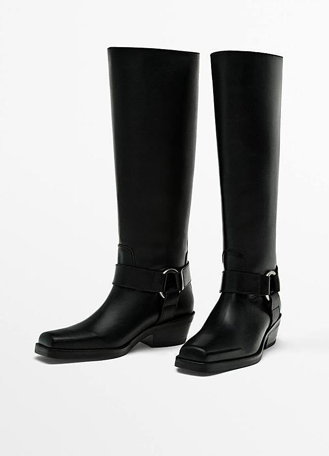 Imagen - Botas negras estilo western