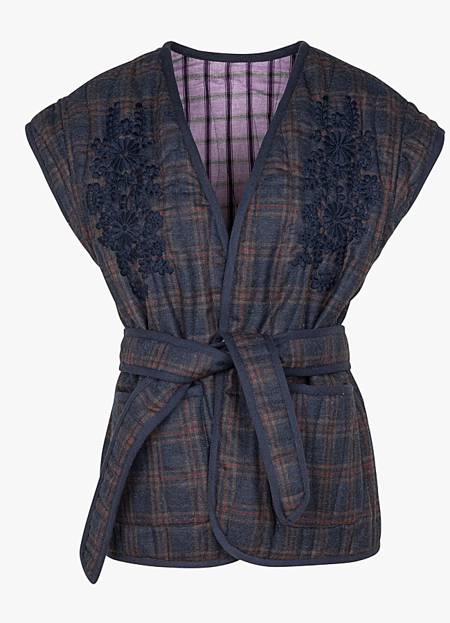 Imagen - Chaleco estampado de Plade des Tendences (195 euros)