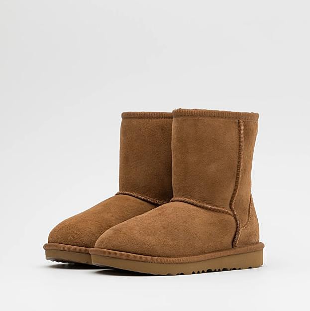 Botas altas con interior de pelo de UGG.