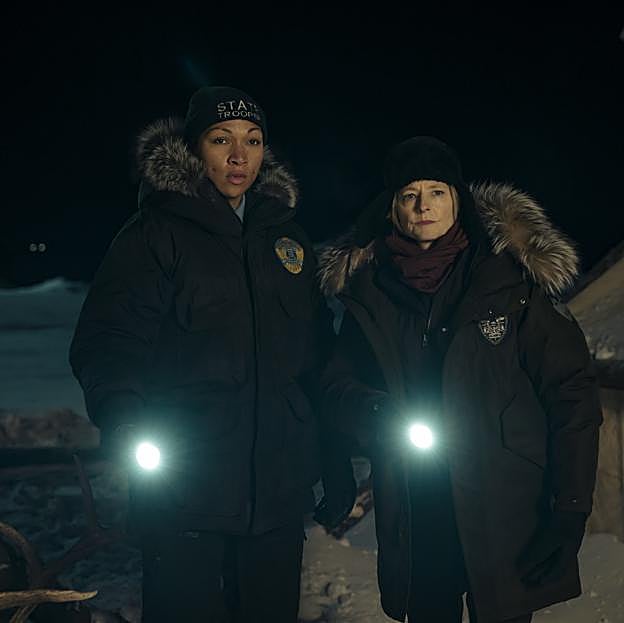 Kali Reis y Jodie Foster, protagonistas de True Detective: Noche Polar.