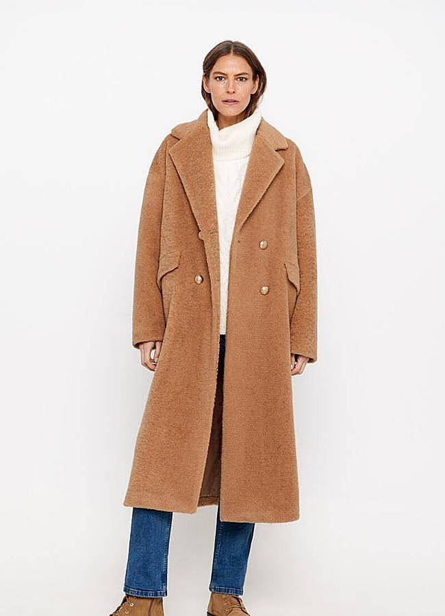 Imagen - Abrigo largo color camel