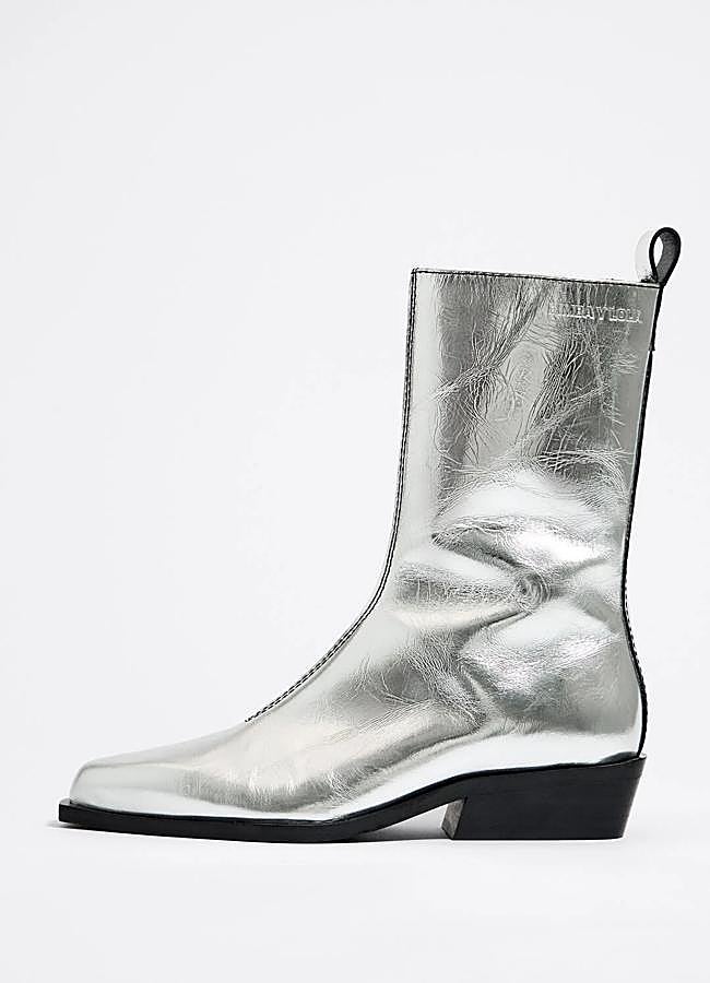Imagen - Botines en color plateado de Bimba y Lola.