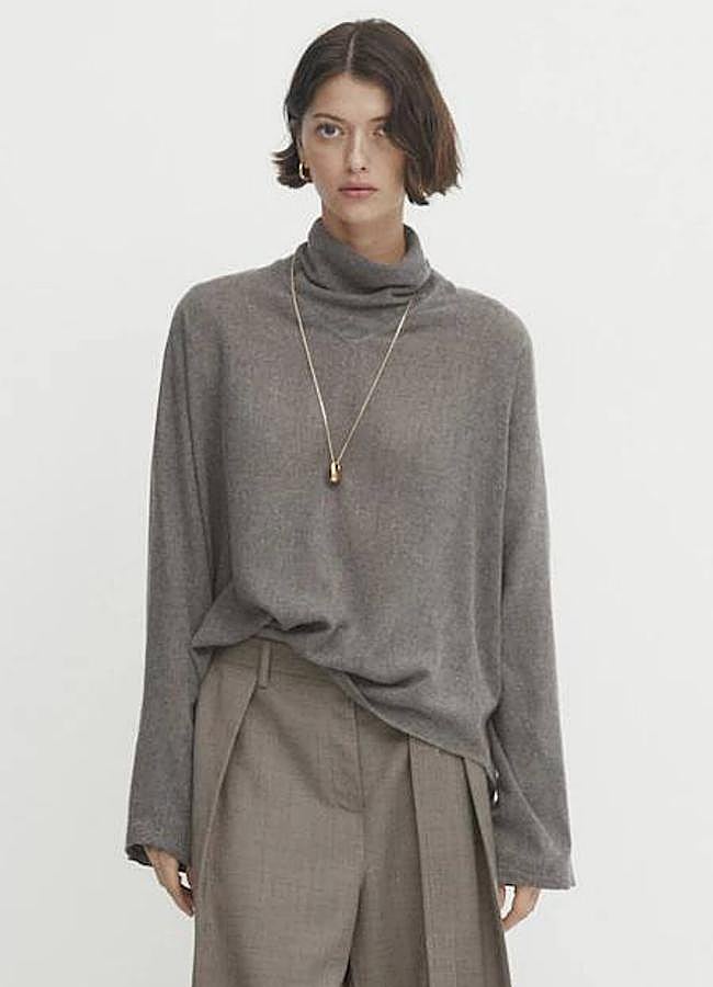 Imagen - Camisa oversize con cuello alto