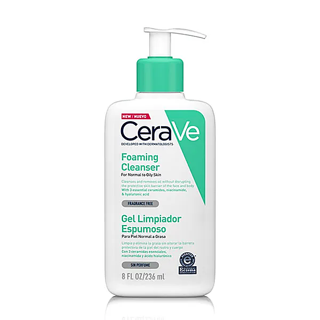 Limpiador facial de Cerave