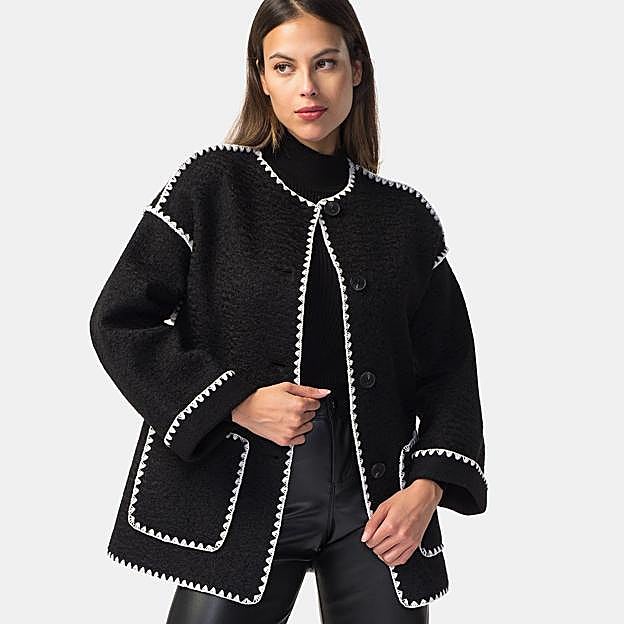 El abrigo de Carrefour.