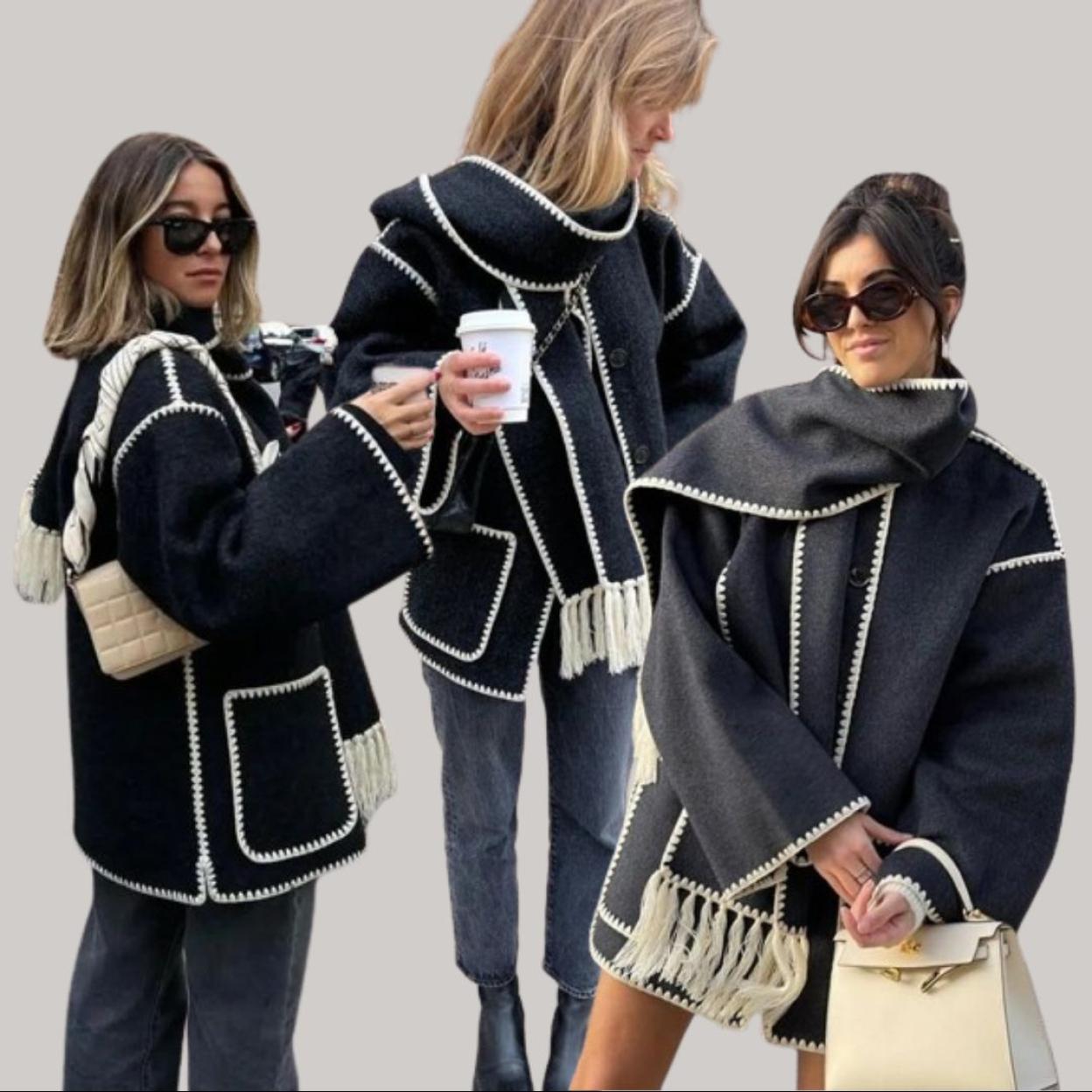 Las influencers con la chaqueta de Toteme.