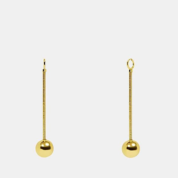 Pendientes largos de Moncollier, 46,75 euros.