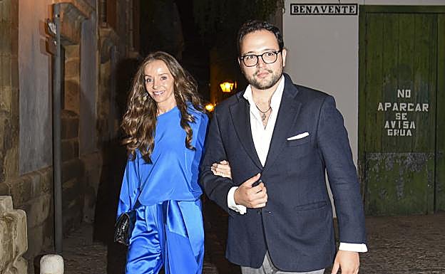 Miriam de Ungría junto a su hijo Boris de Bulgaria.