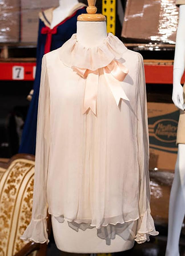 Imagen - La blusa de Diana de Gales subastada. Foto: Getty,